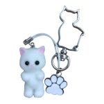 عروسک گربه مخملی نرم با آویز پنجه فانتزی